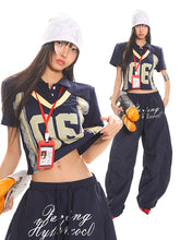 【25s Apr.】Vintage Lace POLO Collar Sports T-Shirt