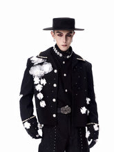 【26s Feb.】Couture 3D Floral Structured Shoulder Cropped Jacket / Pants