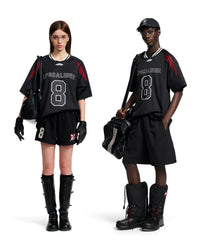 Retro Number Contrast Jersey Tee