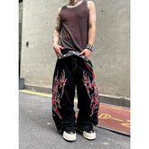 【25s Jun.】Vintage Thorn Embroidery Jeans