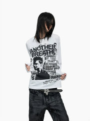 Punk Graphic Long Sleeve Tee
