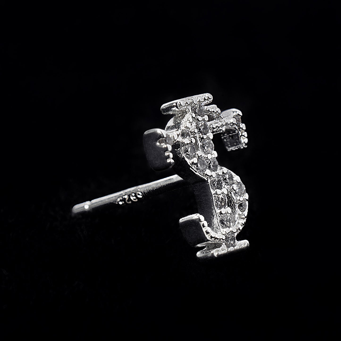 Full Diamond Retro High Street Trend Earrings
