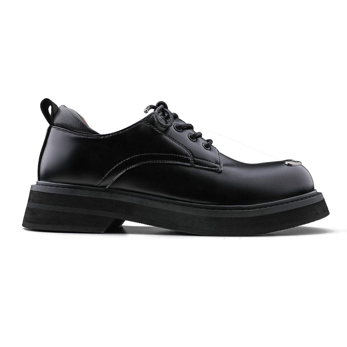 Thick-soled Metallic Derby Shoes ArtsKoreanMan