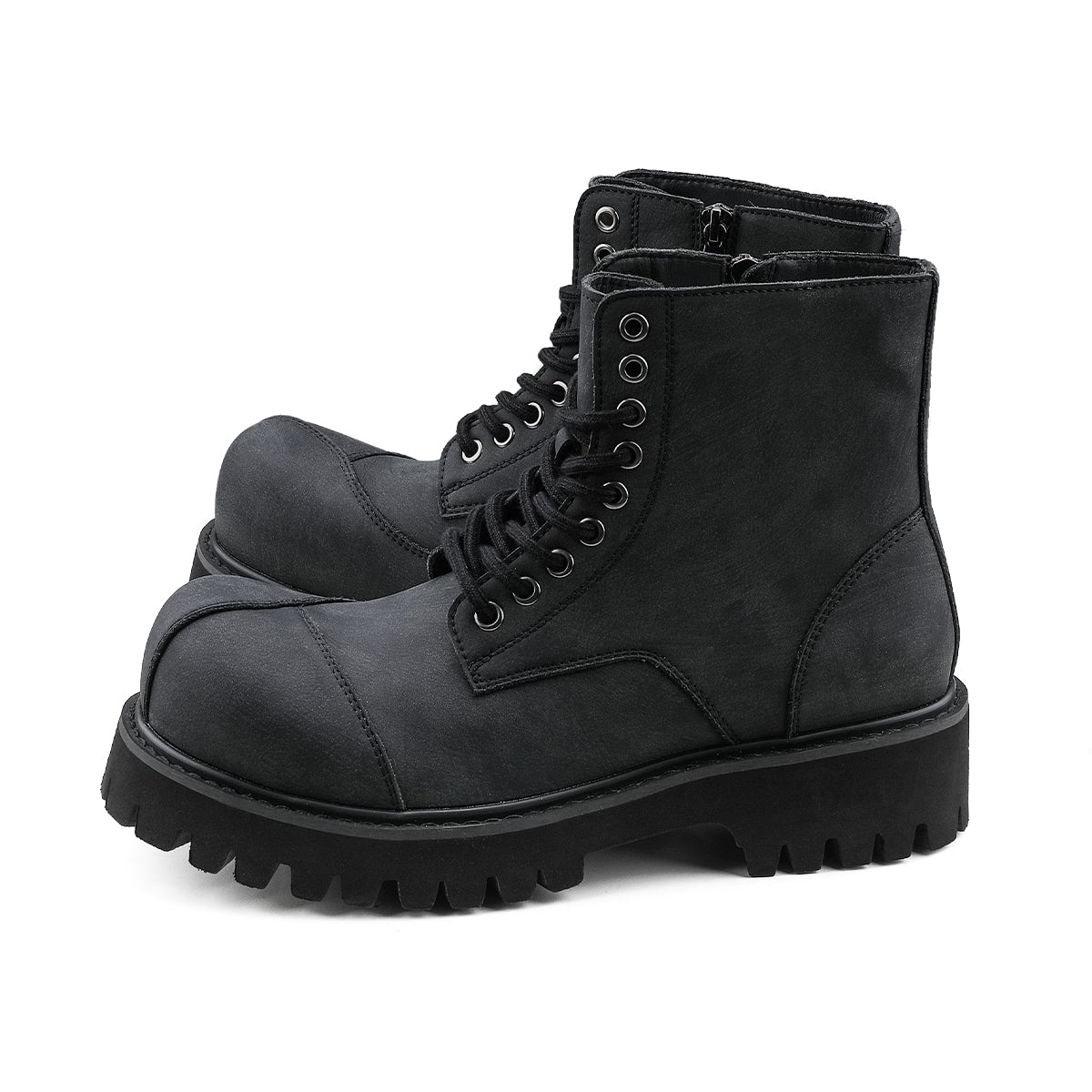 Deconstructed Thick-soled Martin Boots ArtsKoreanMan