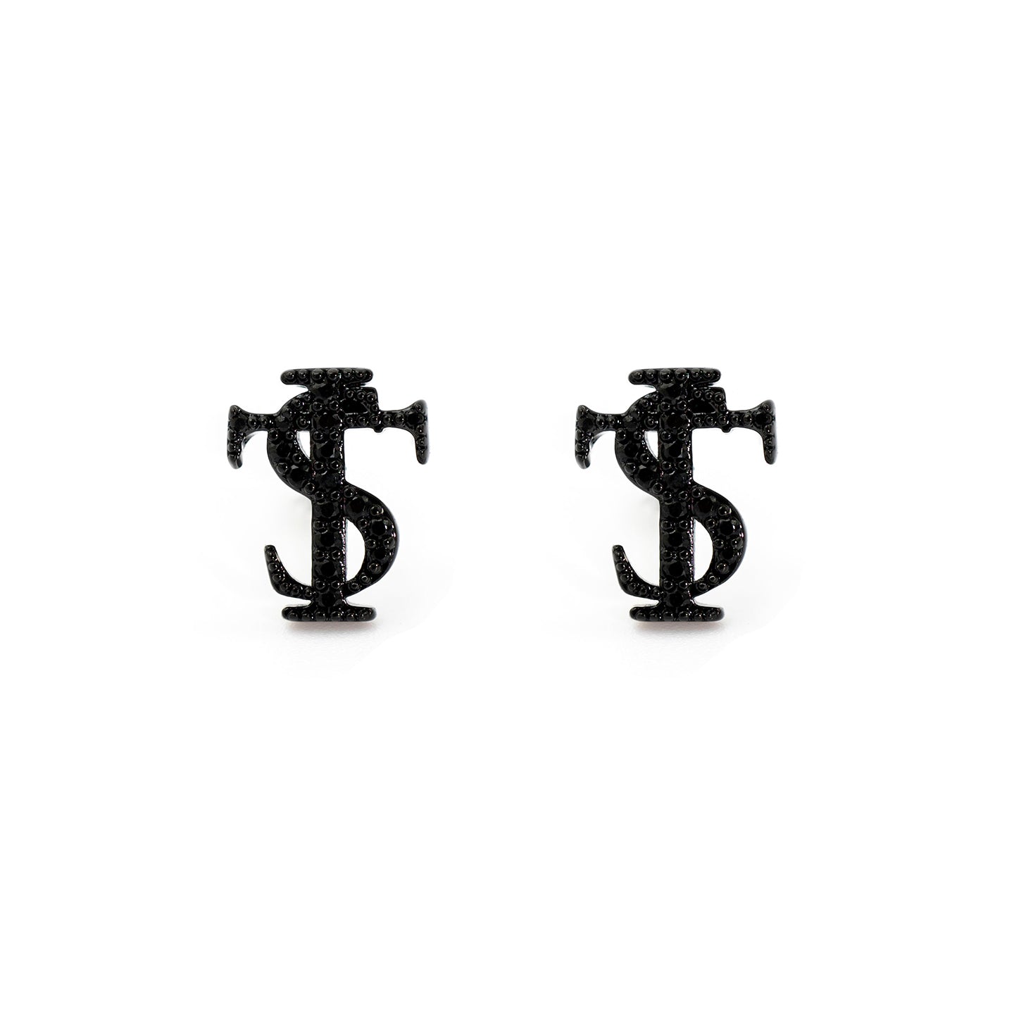 Full Diamond Retro High Street Trend Earrings