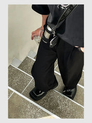 Square Toe Platform Commuter Shoes ArtsKoreanMan