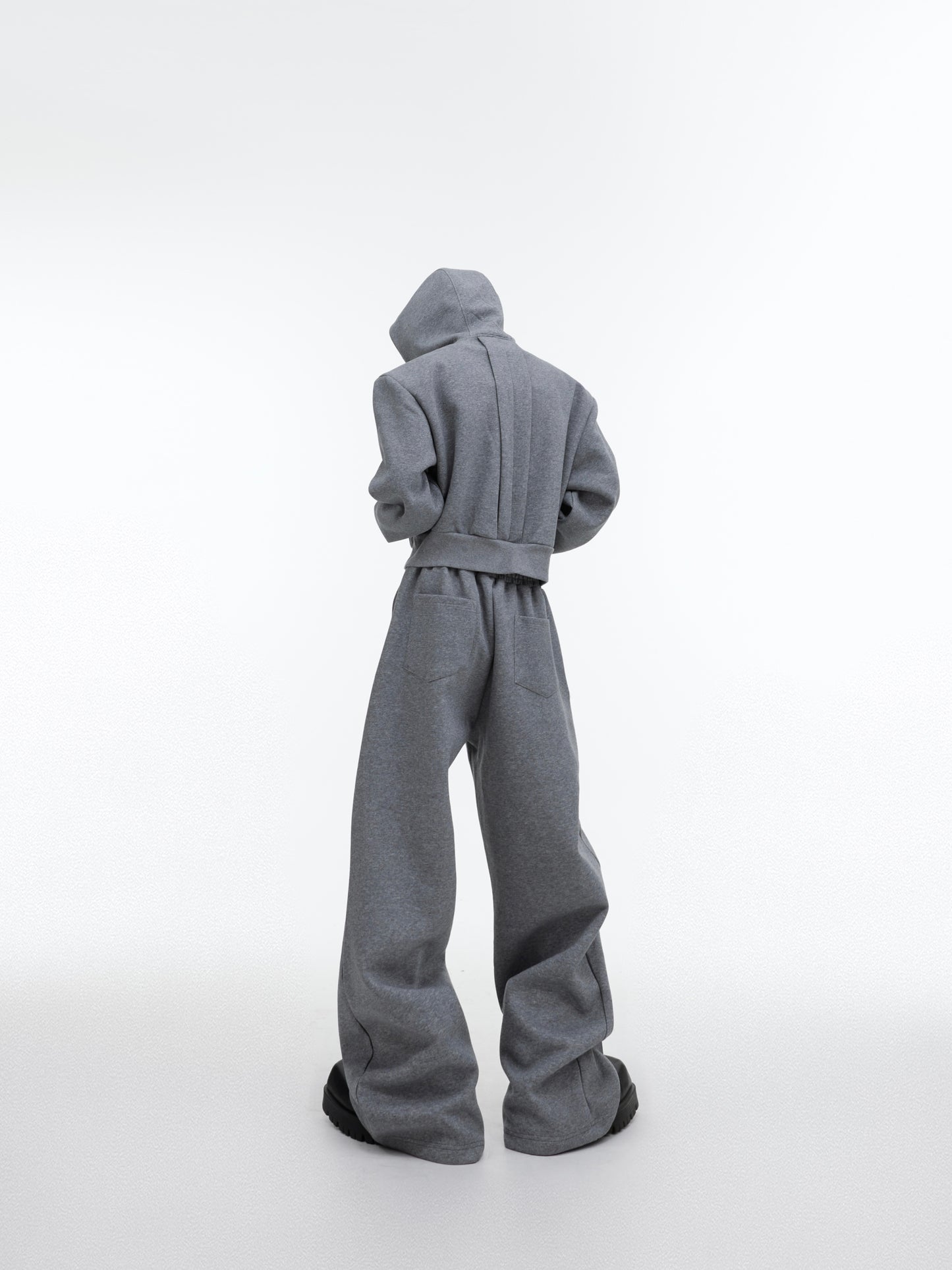 【23s October.】Fine Sparkly Hooded Sweatshirt Set ArtsKoreanMan