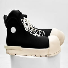 【SLAES】High Street Mickey Big Toe Thick Sole Martin Boots ArtsKoreanMan