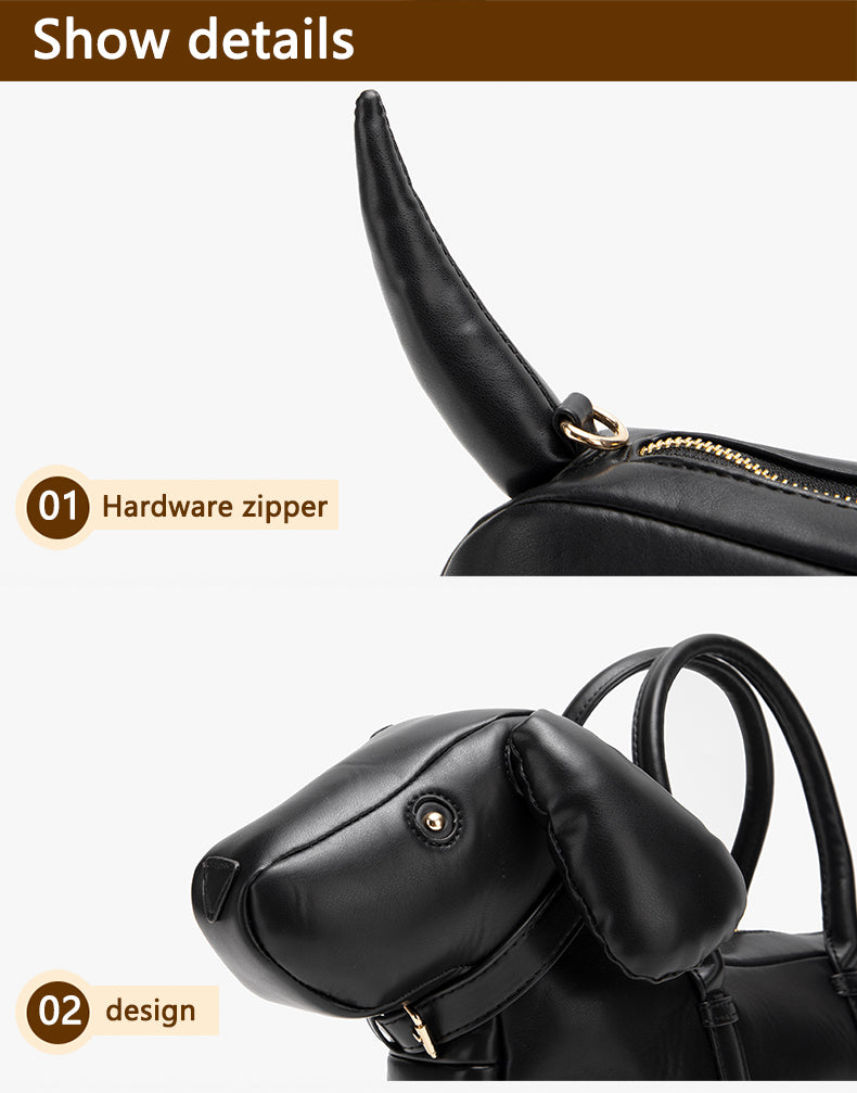 Fashion Cartoon Puppy Handbag ArtsKoreanMan
