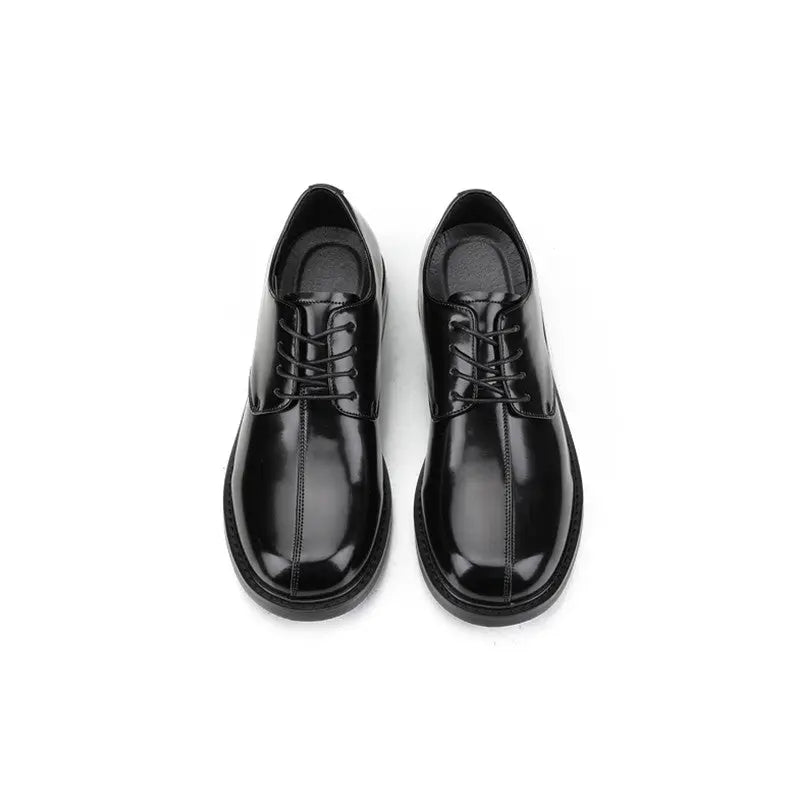 【New】Mirror Round Toe Shoes ArtsKoreanMan