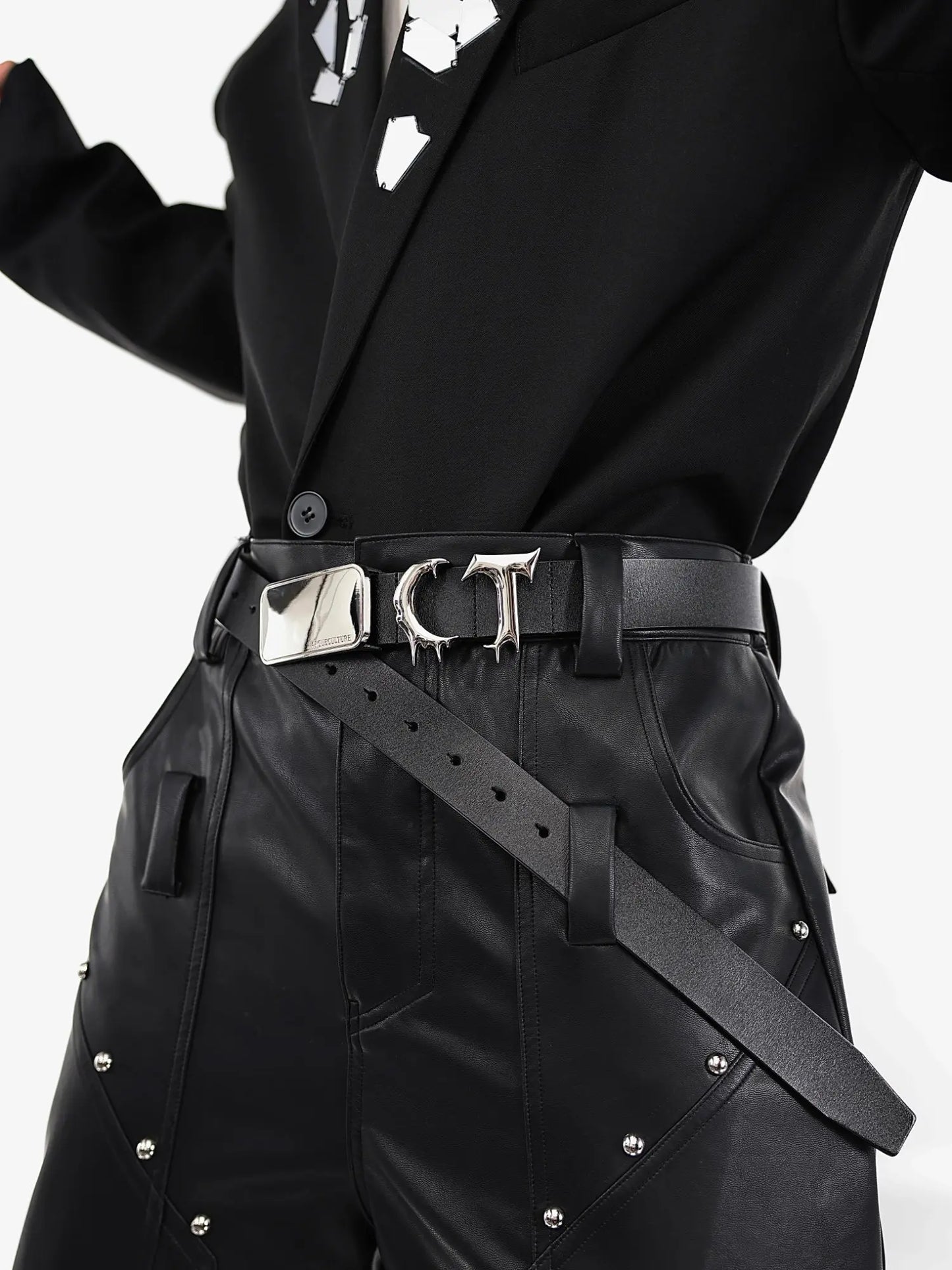 【23s July.】Three-dimensional Metal Belt ArtsKoreanMan
