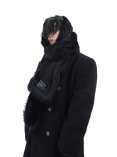 【24s Dec.】Faux Mink Solid Color Plush Scarf ArtsKoreanMan