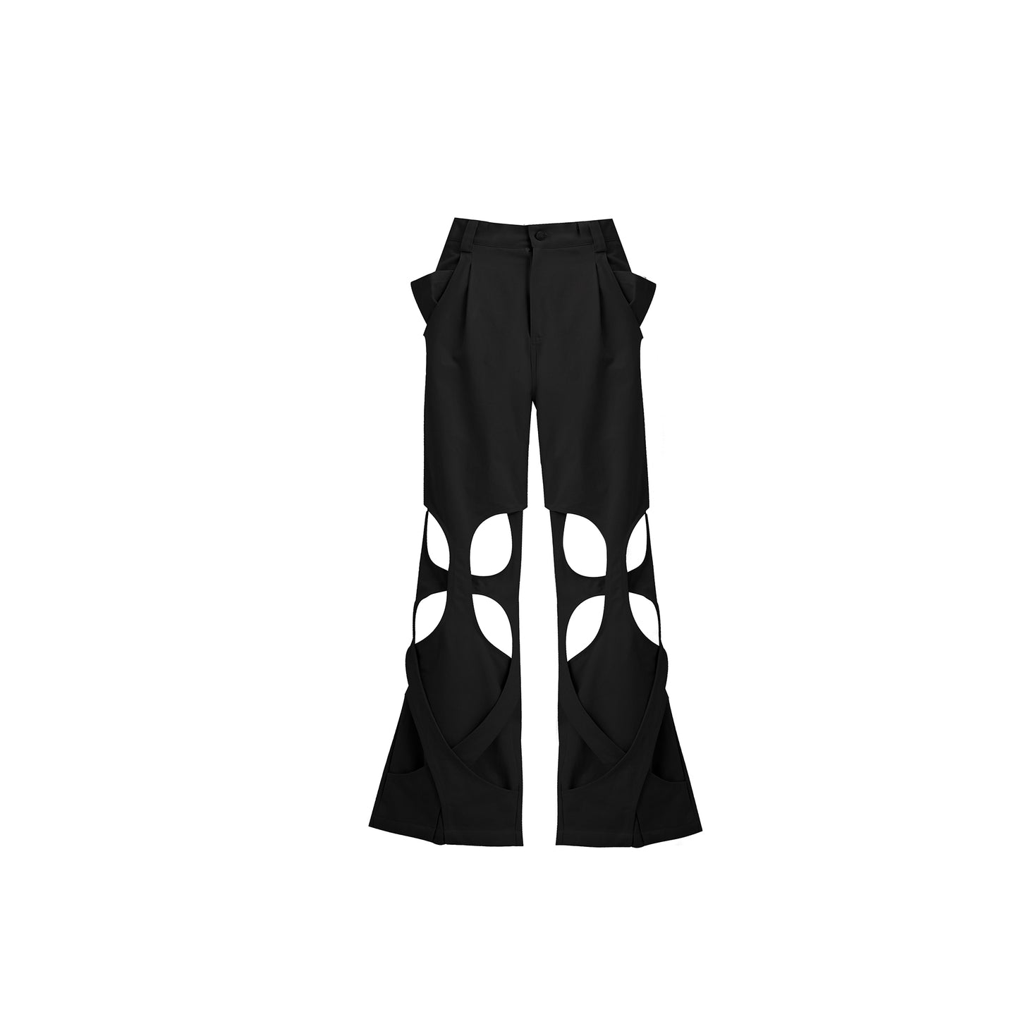 【24s April.】Trend Pioneer Hollow Wrap Casual Pants ArtsKoreanMan