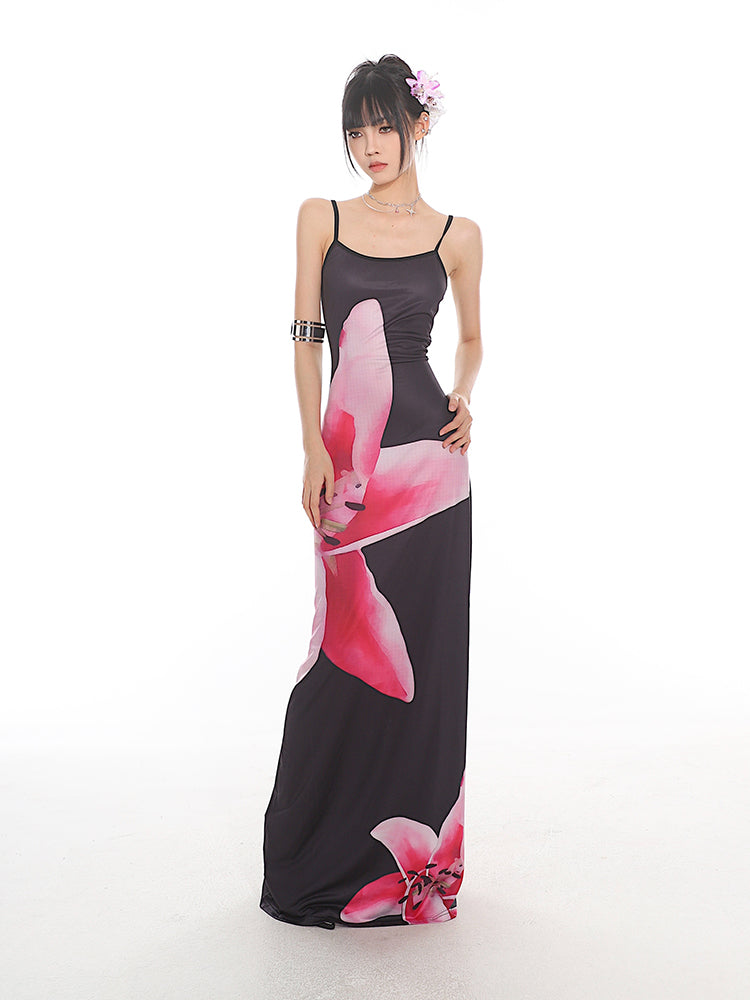 【24s June.】Island Resort Style Floral Print Dress ArtsKoreanMan