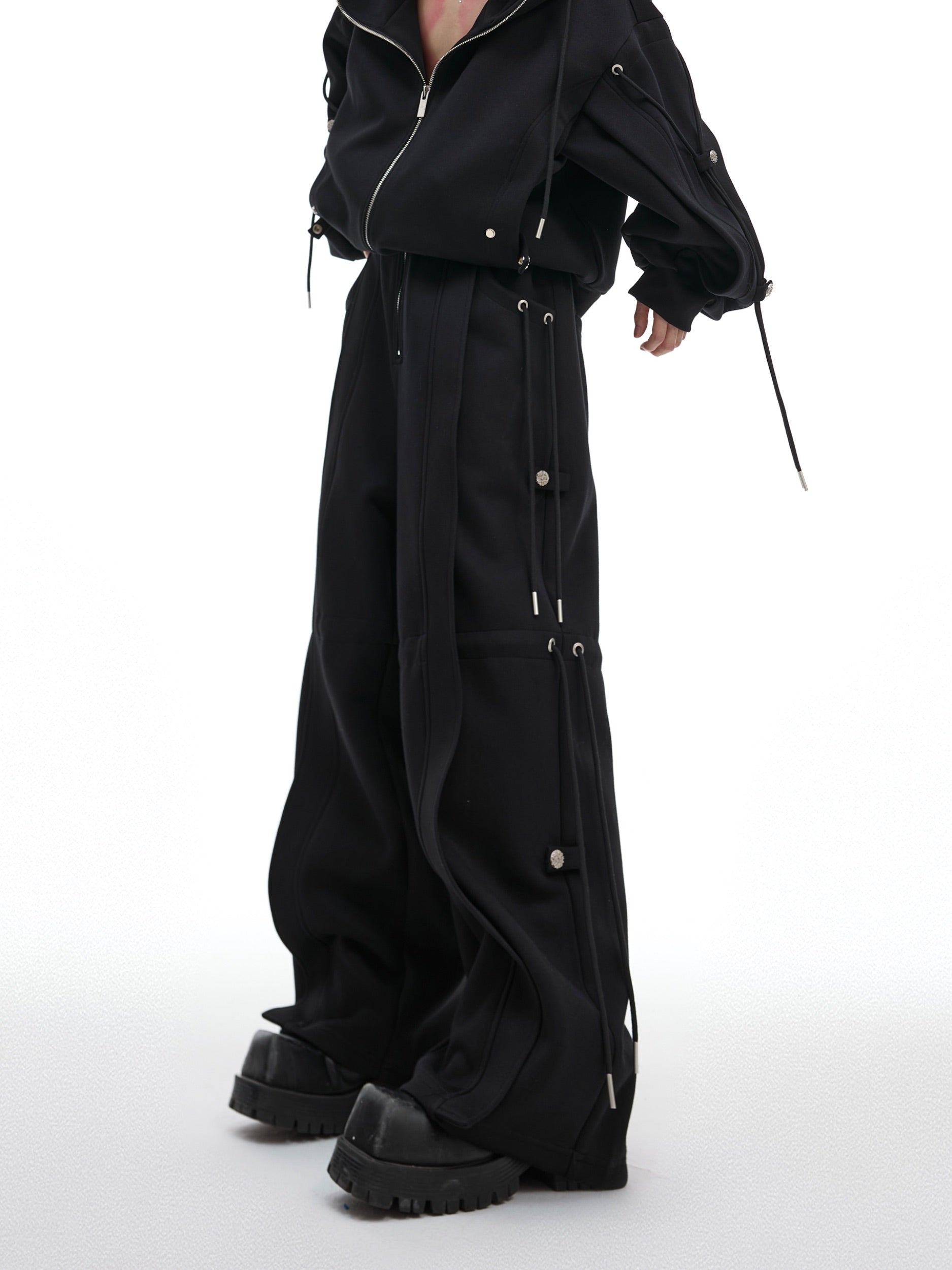 【24s Sep.】Deconstruction Design Loose Hoodie Set ArtsKoreanMan