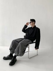 【New】Toothed Leather Shoes ArtsKoreanMan