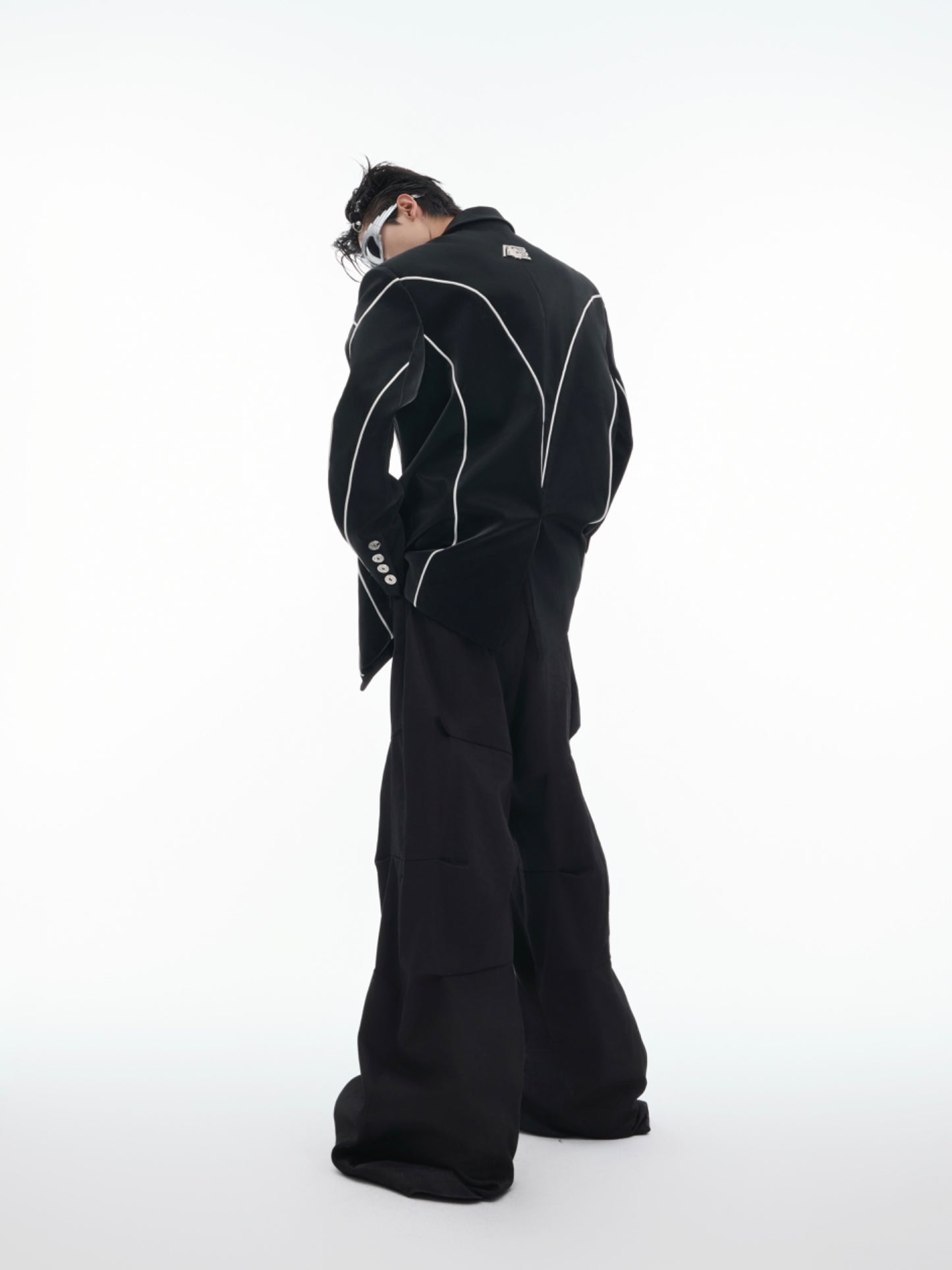 【24s Nov.】Pioneer Line Liquid Metal PU Leather Suit ArtsKoreanMan