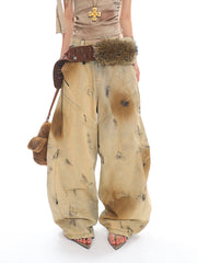 【25s Apr.】Washed Distressed Vintage Jeans