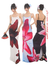 【24s June.】Island Resort Style Floral Print Dress ArtsKoreanMan
