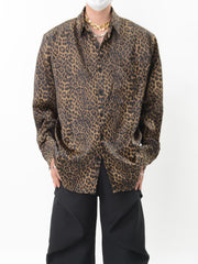 【24s Nov.】Versatile Leopard Print Shirt ArtsKoreanMan