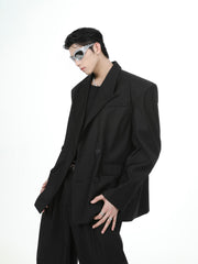 【24s Oct.】Loose Fit Purple Blazer Set ArtsKoreanMan