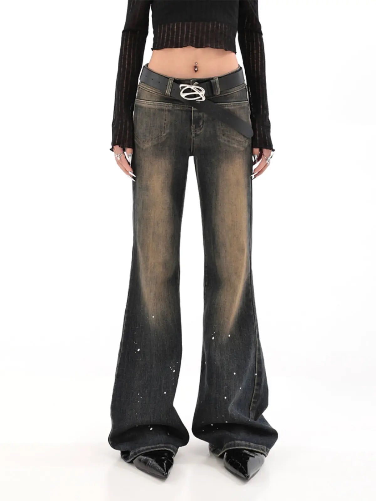【23s July.】Trendy Flared Jeans ArtsKoreanMan