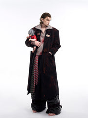 【24s Dec.】Hand Drawn Long Coat ArtsKoreanMan