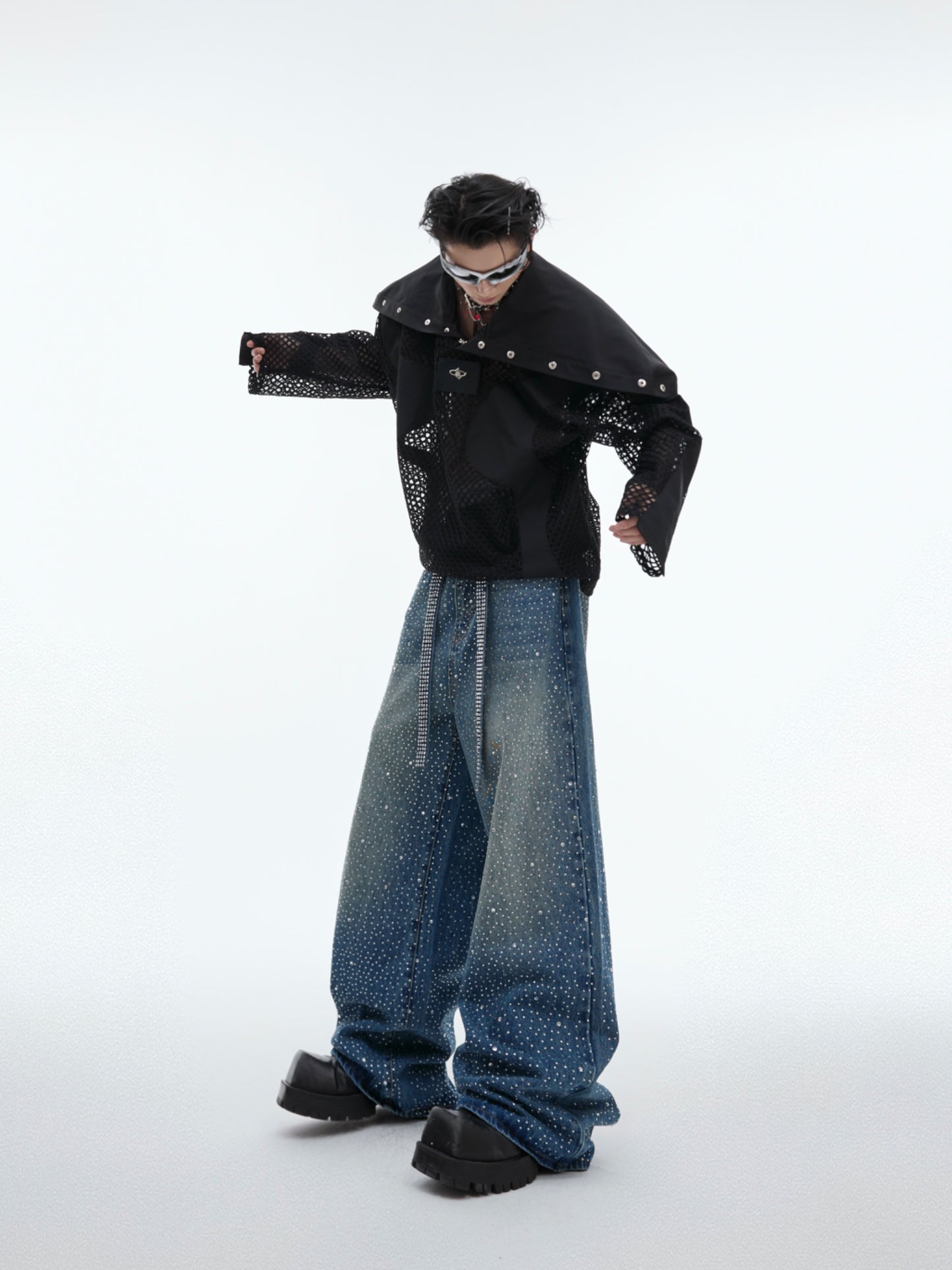 【24s Sep.】Gypsophila Hot Diamond Belt Jeans ArtsKoreanMan