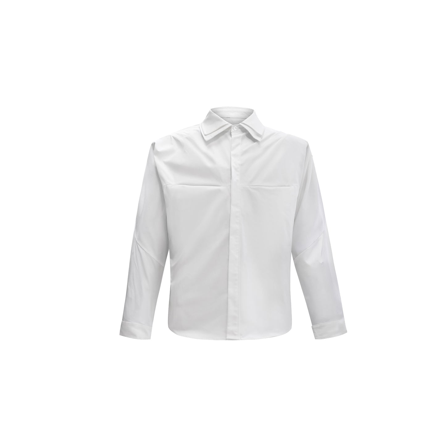 【24s June.】Double Layer Deconstructed Pleated Shirt ArtsKoreanMan
