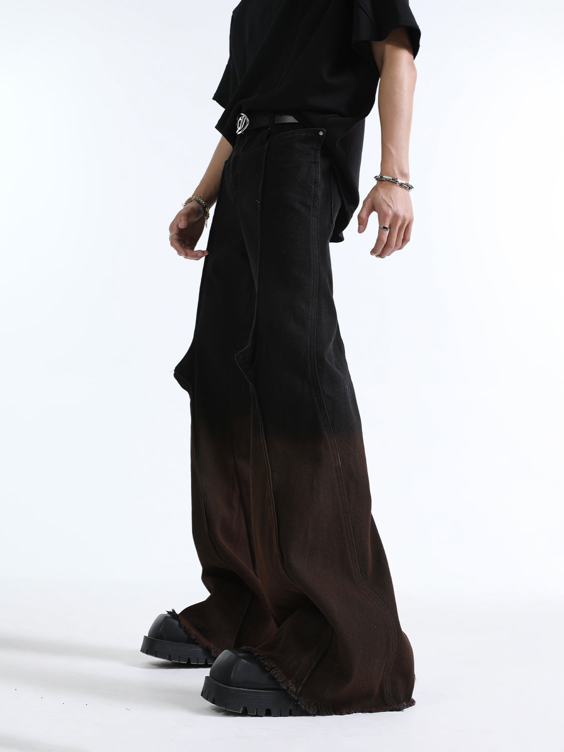【24s July.】Deconstructed Split Gradient Jeans ArtsKoreanMan
