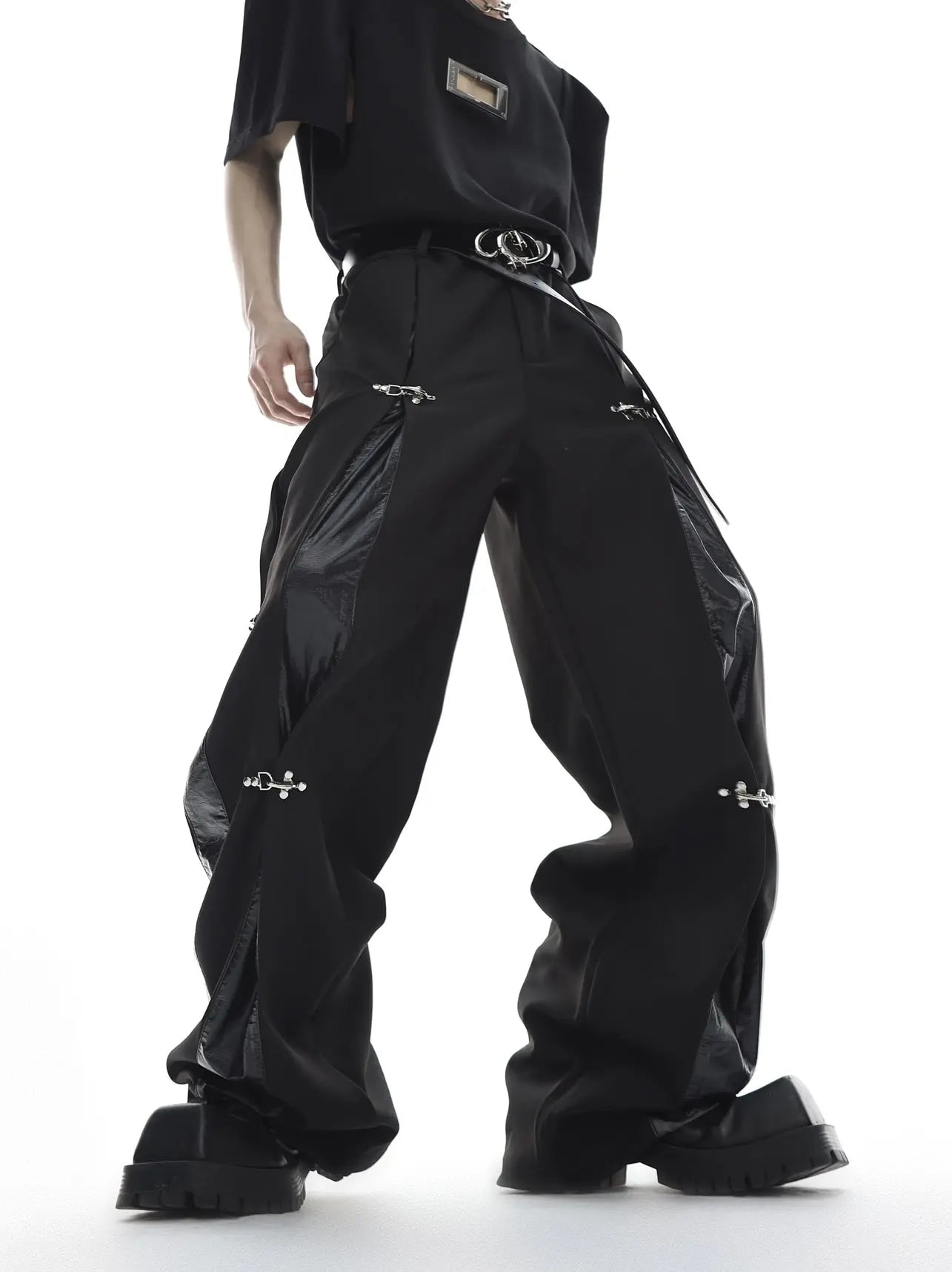 【23s May.】Double Adjustable Button Trousers ArtsKoreanMan