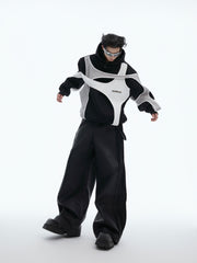 【24s Nov.】Deconstructed Double-layer Paneled Hoodie ArtsKoreanMan