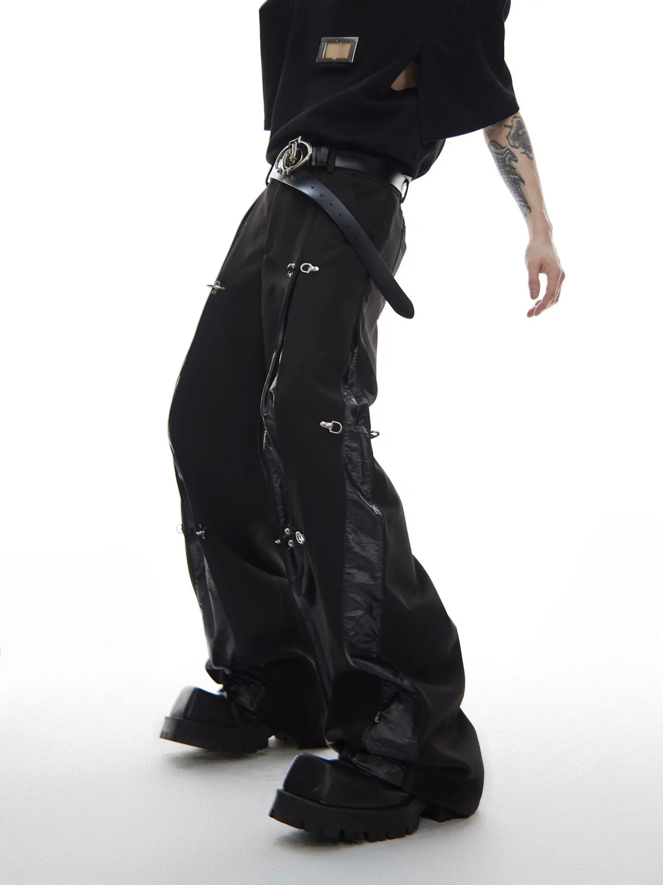 【23s May.】Double Adjustable Button Trousers ArtsKoreanMan