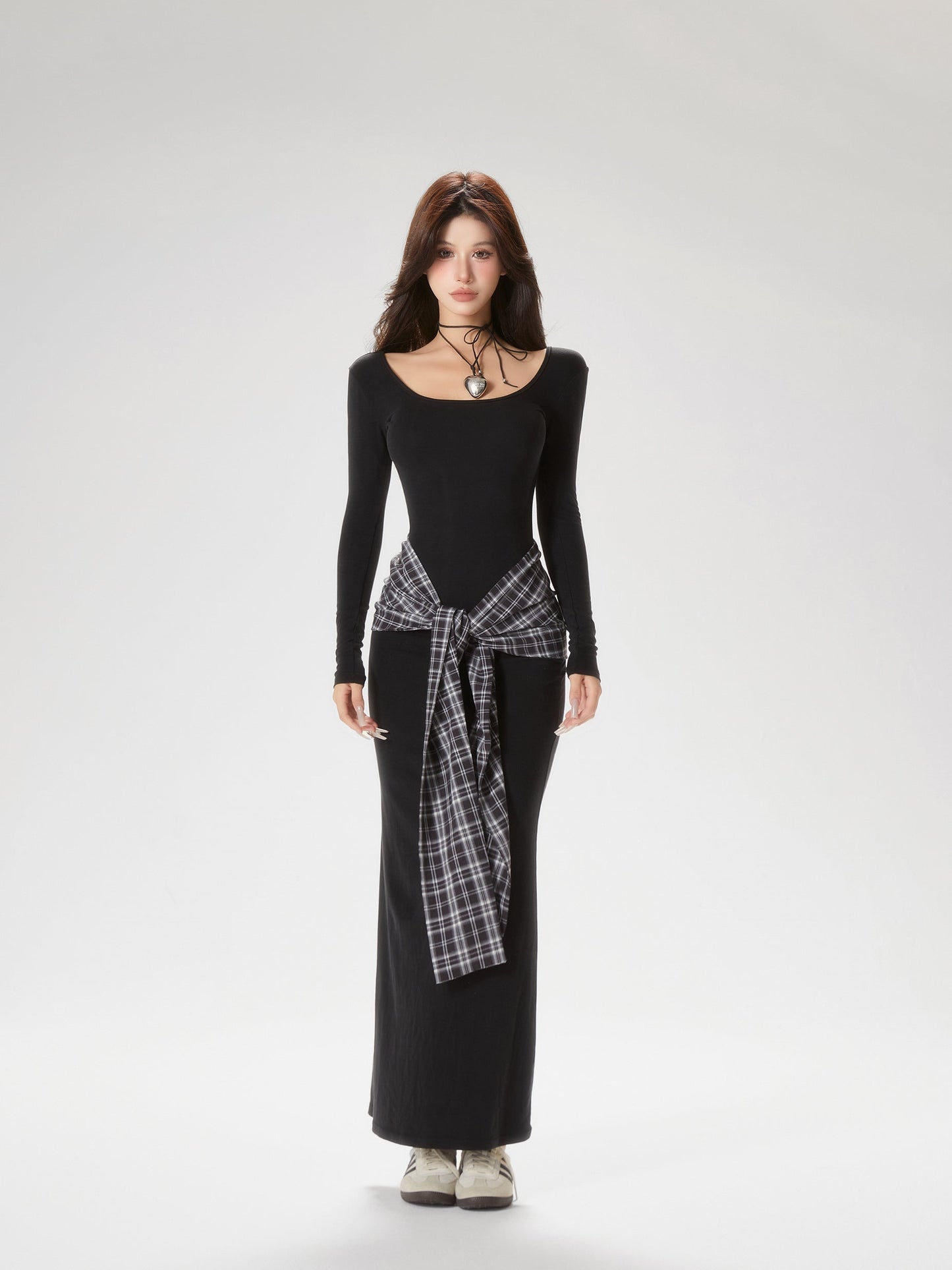 【24s Nov.】Basic Inner Wear Hip Long Skirt TrendyStyle101