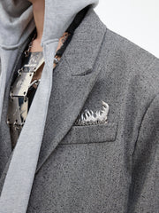 【24s Nov.】Niche Silhouette Hooded Wool Coat ArtsKoreanMan