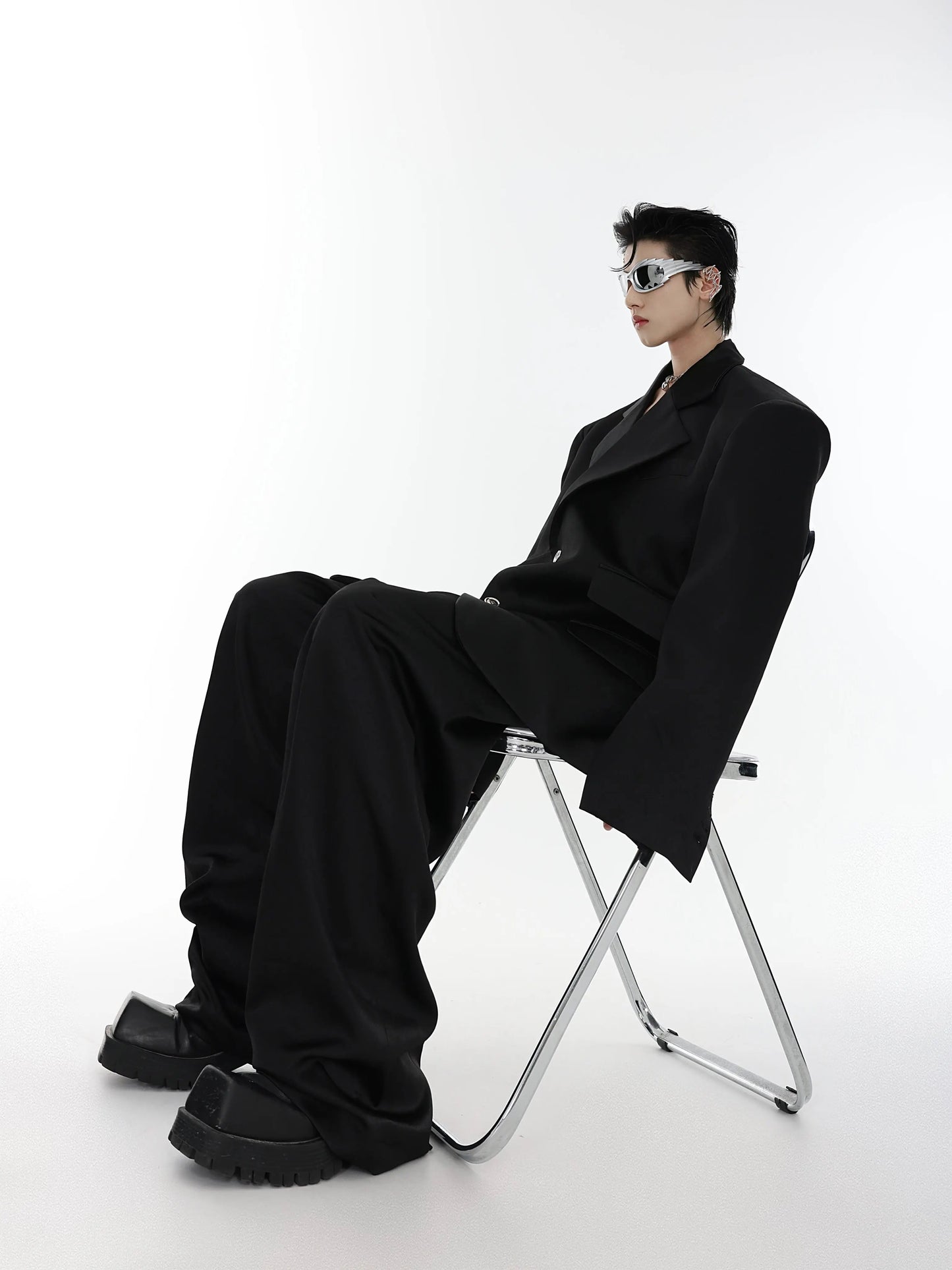 【23s August.】Simple Shoulder Pad Suit ArtsKoreanMan