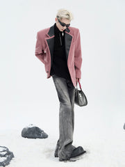 【24s Aug.】Retro High-grade Brushed PU Suit ArtsKoreanMan