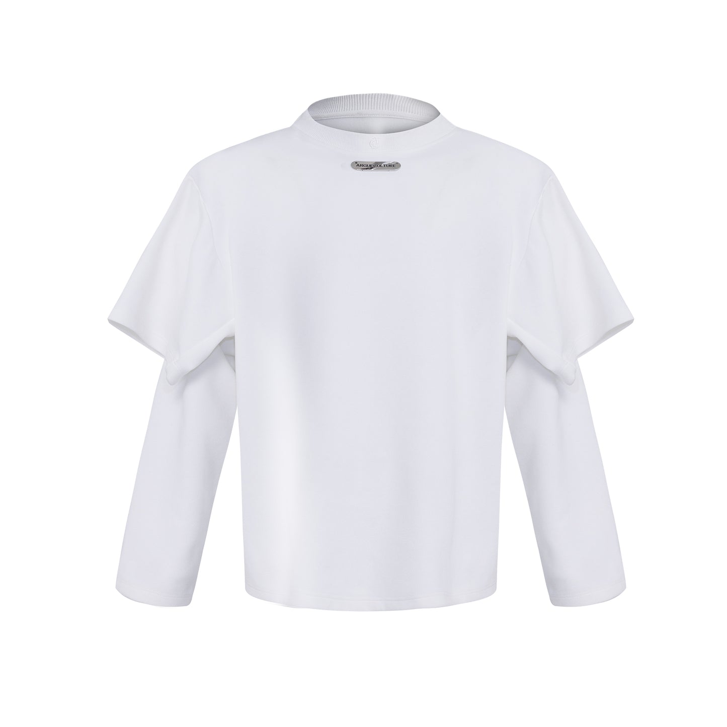 【24s Oct.】Double-layered Round-neck Simple Sweatshirt ArtsKoreanMan