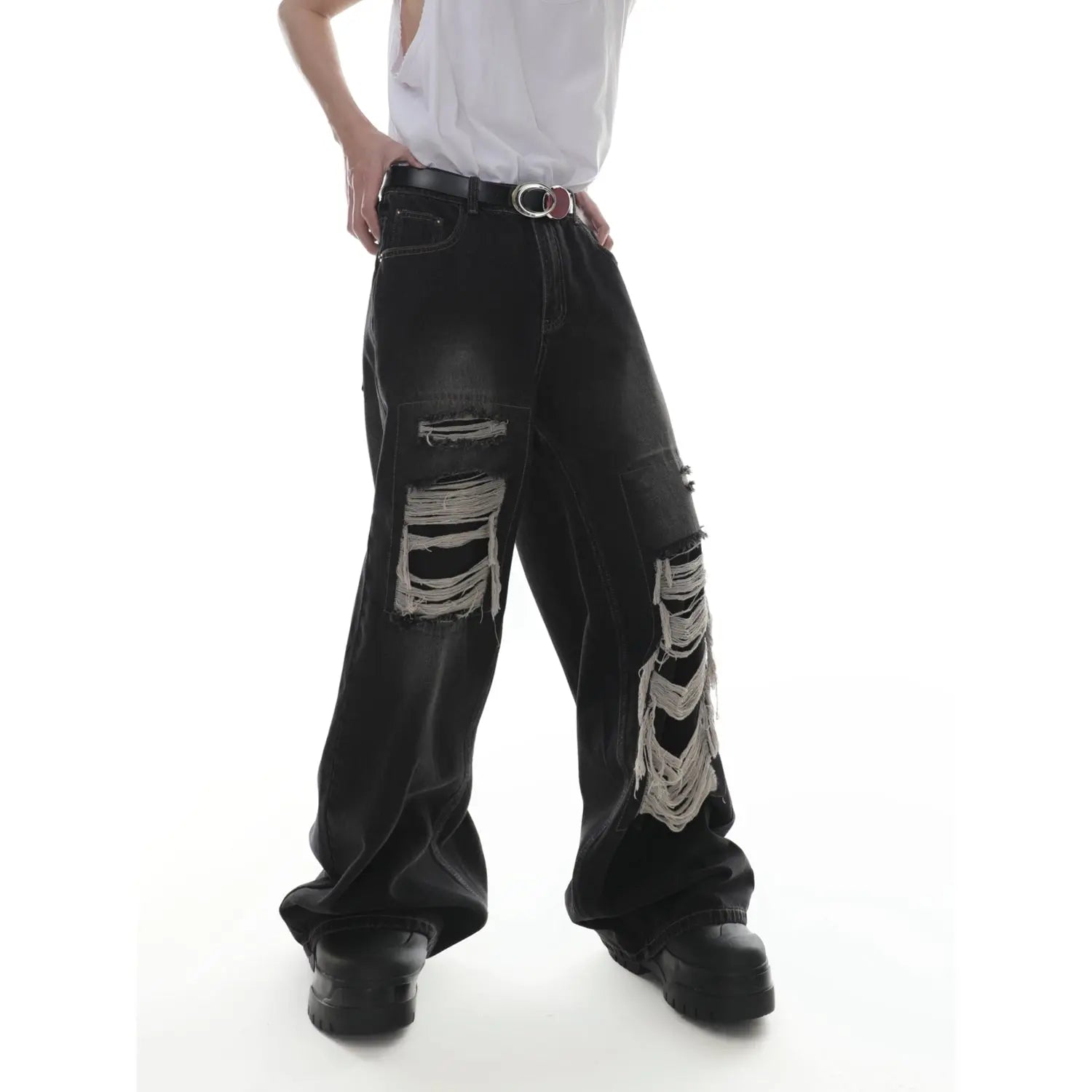 【23s Apr.】New Design Street Style Jeans ArtsKoreanMan