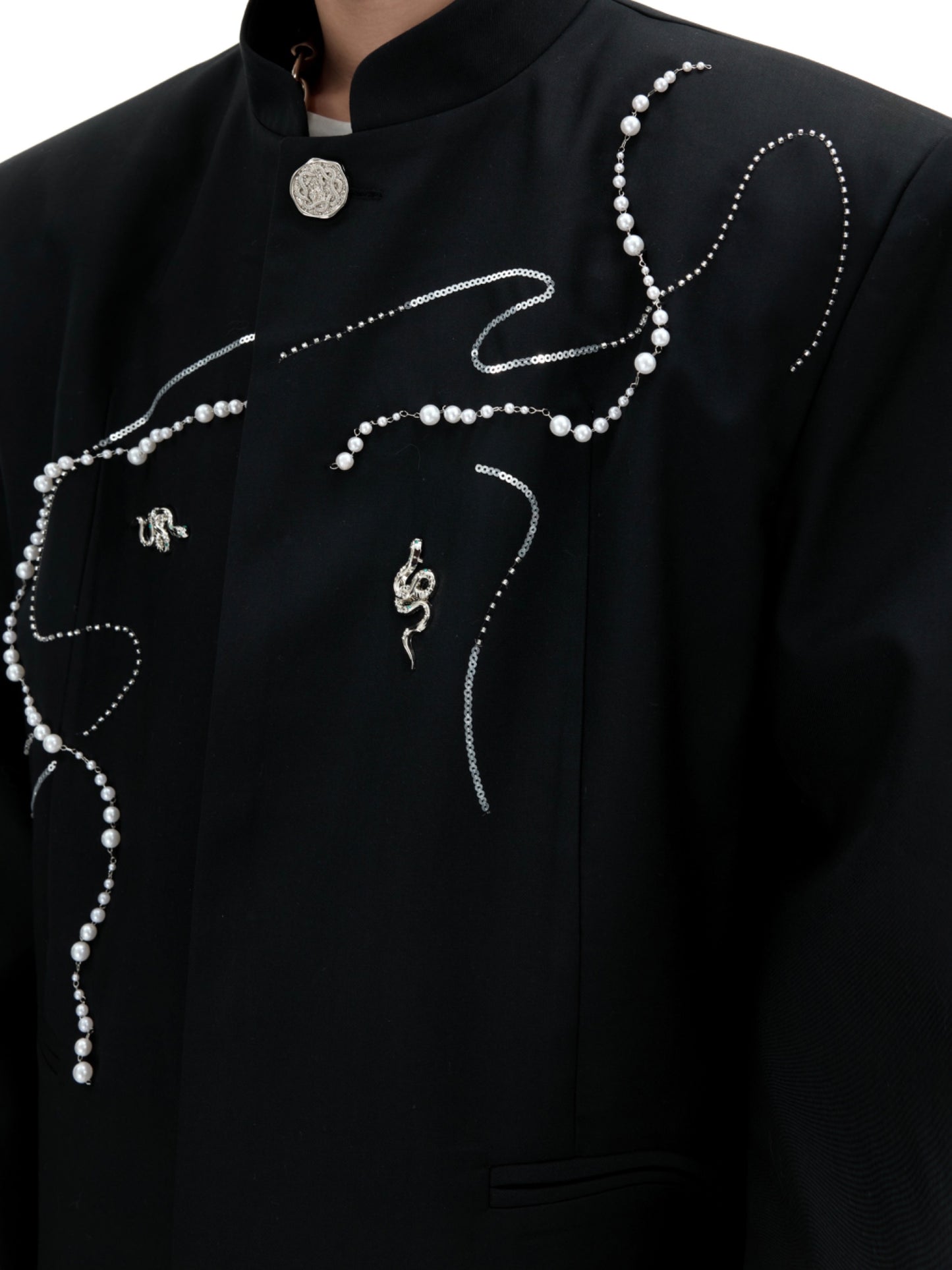 【25s Feb.】Snake Simple Suit / Loose Wide Leg Trousers