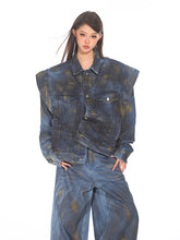 【24s Oct.】Denim Gold Gradient Jacket ArtsKoreanMan
