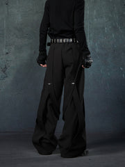 【25s Mar.】Deconstructed Patchwork Ribbon Trousers
