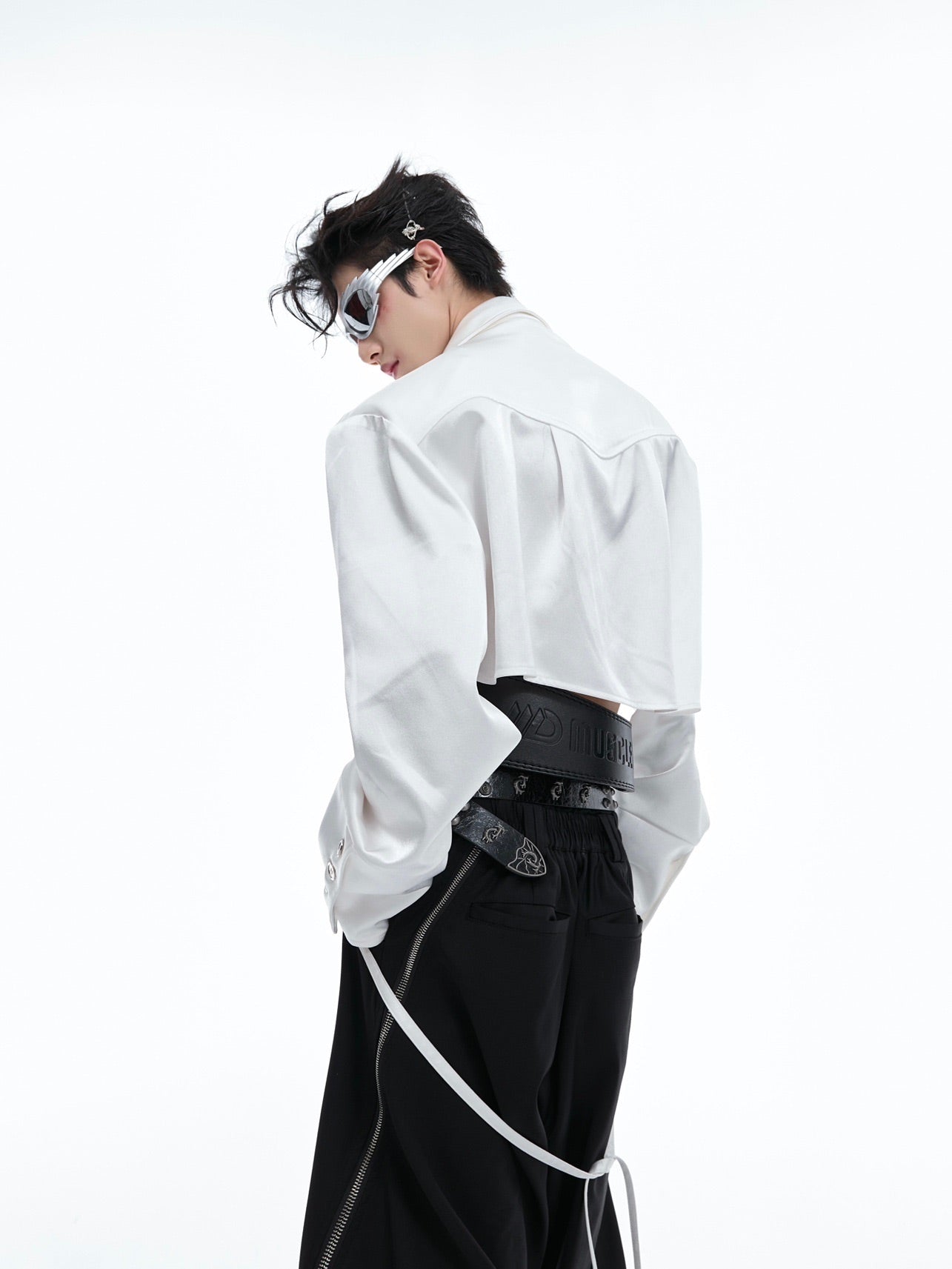 【24s July.】Short Ribbon Elegant Shirt ArtsKoreanMan