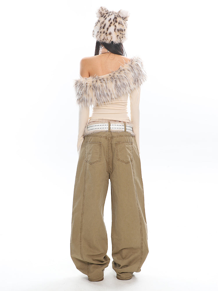 【25s Jan.】American Hot Girl One Shoulder Elastic Slim Fit Long Sleeve