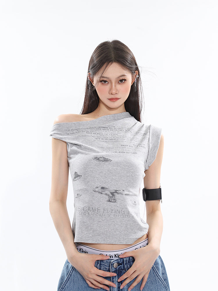 【24s June.】Fashion Simple Irregular T-shirt ArtsKoreanMan