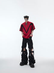 【24s April.】Trend Pioneer Hollow Wrap Casual Pants ArtsKoreanMan