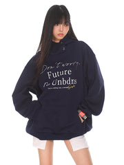 【24s Oct.】American Letter Embroidery Loose Hoodie ArtsKoreanMan