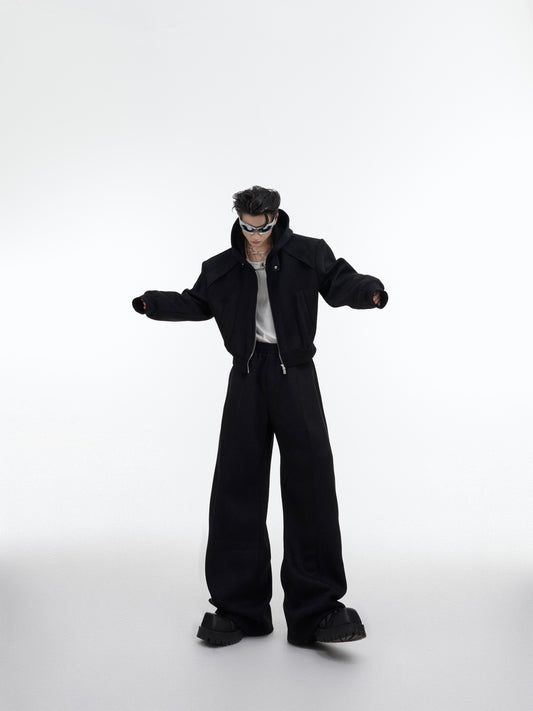 【23s October.】Fine Sparkly Hooded Sweatshirt Set ArtsKoreanMan