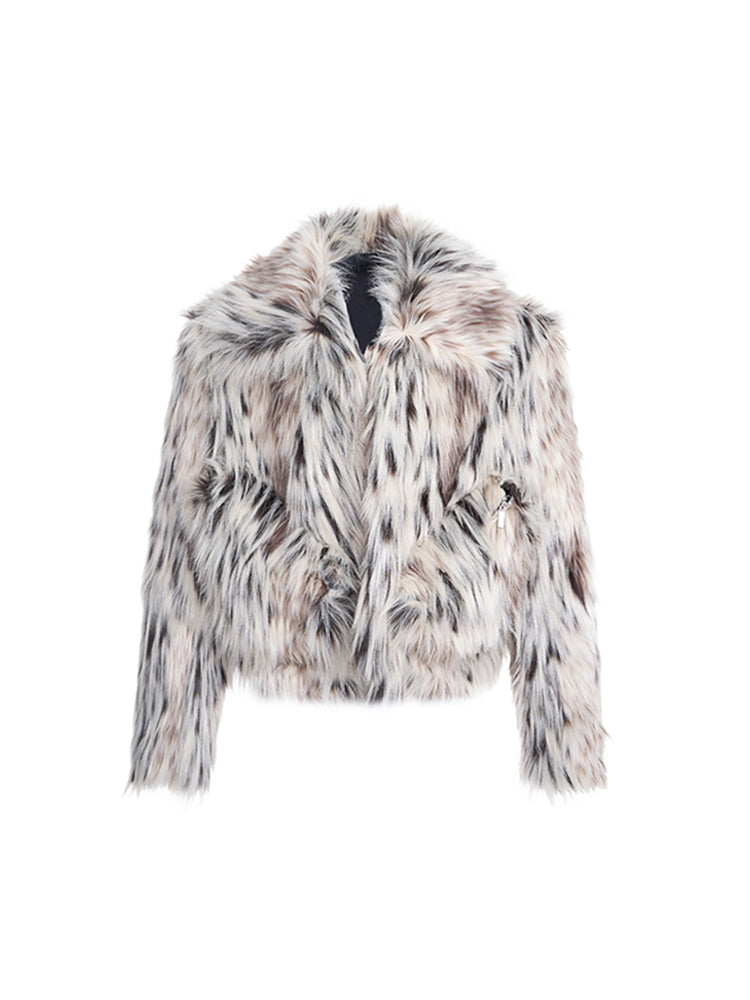 【24s Nov.】Leopard Plush Faux Fur Jacket / Pants ArtsKoreanMan