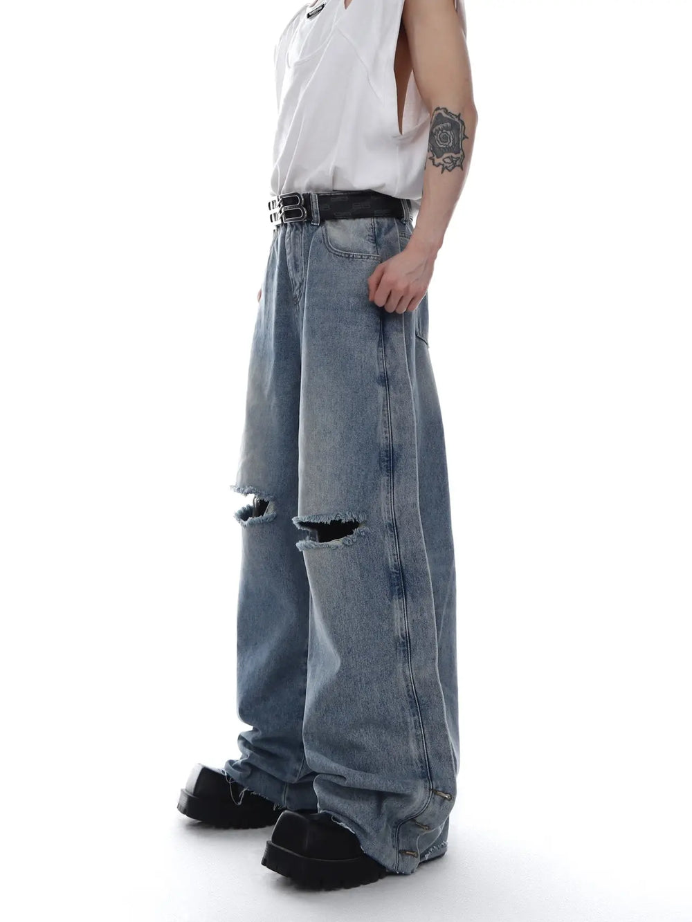 【23s Feb.】Ombre Denim Jeans ArtsKoreanMan